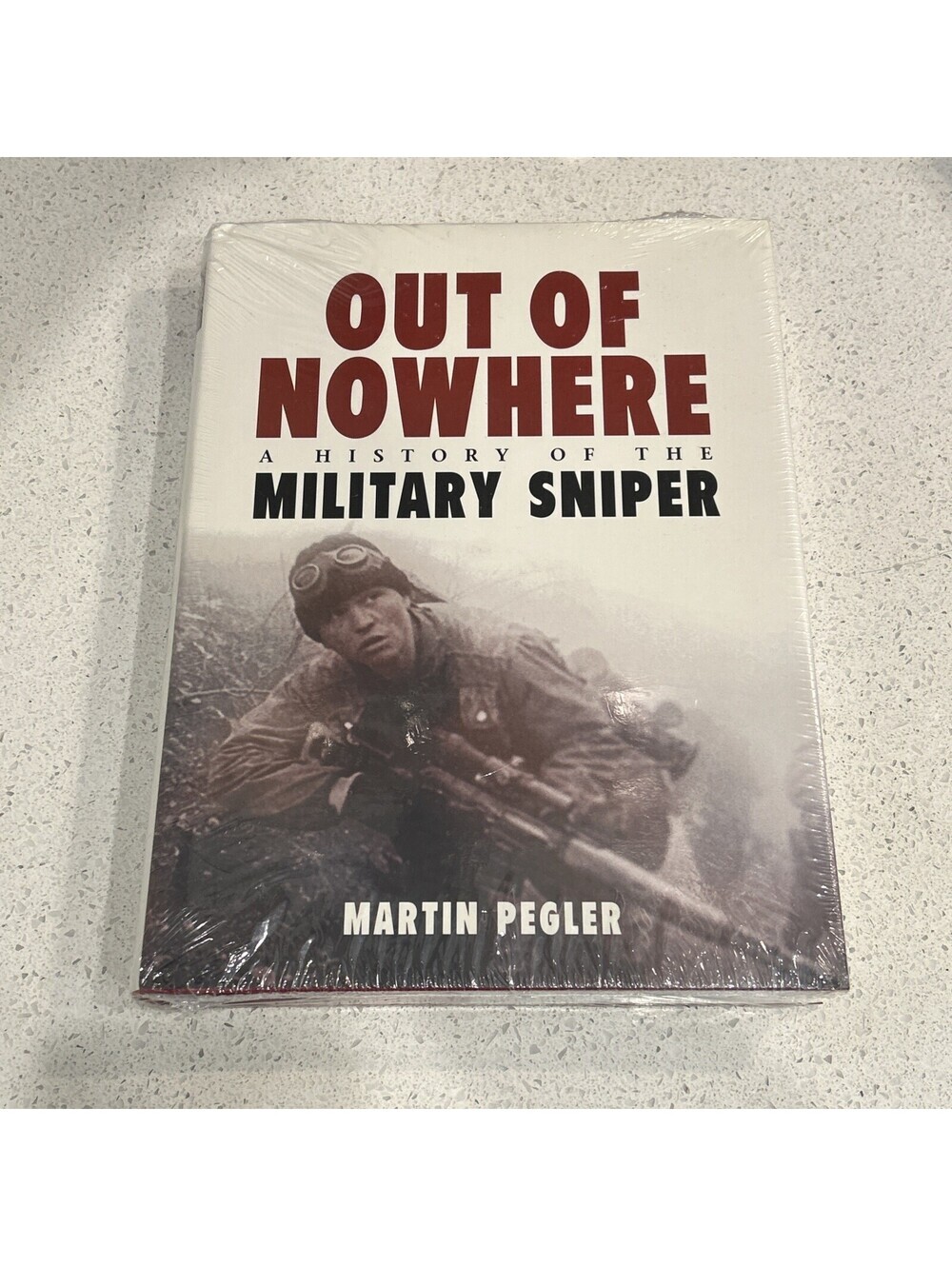 Out of Nowhere Military Sniper History Martin Pegler Sealed Hardcover Dj